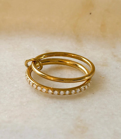 Anello fedine Double