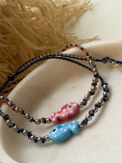 Cavigliera / Bracciale  Pesciolino Silver