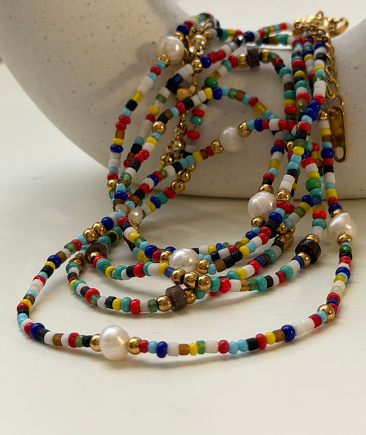 Multicolor necklace 🌈
