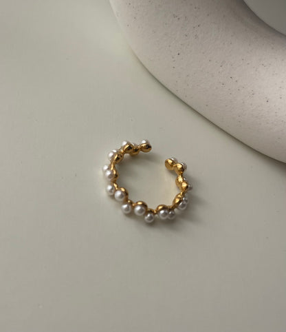 Anello perle girotondo