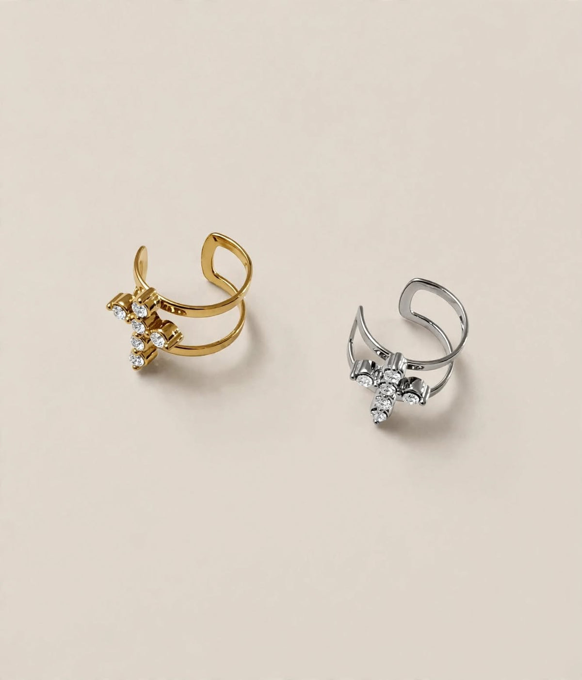 Earcuff mini crocetta