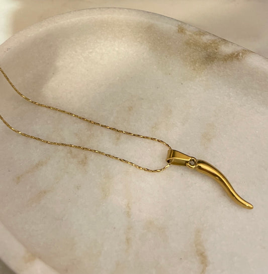 Collana Cornetto Gold