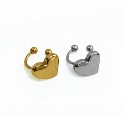 Earcuff Cuoricino Bold