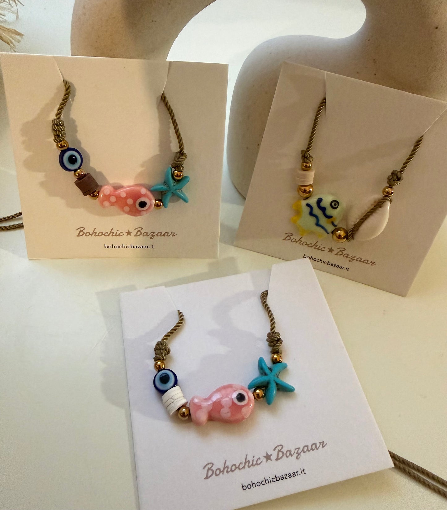 Collana Summerfish Sabbia
