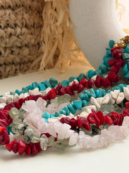 Exotic Chips Necklace