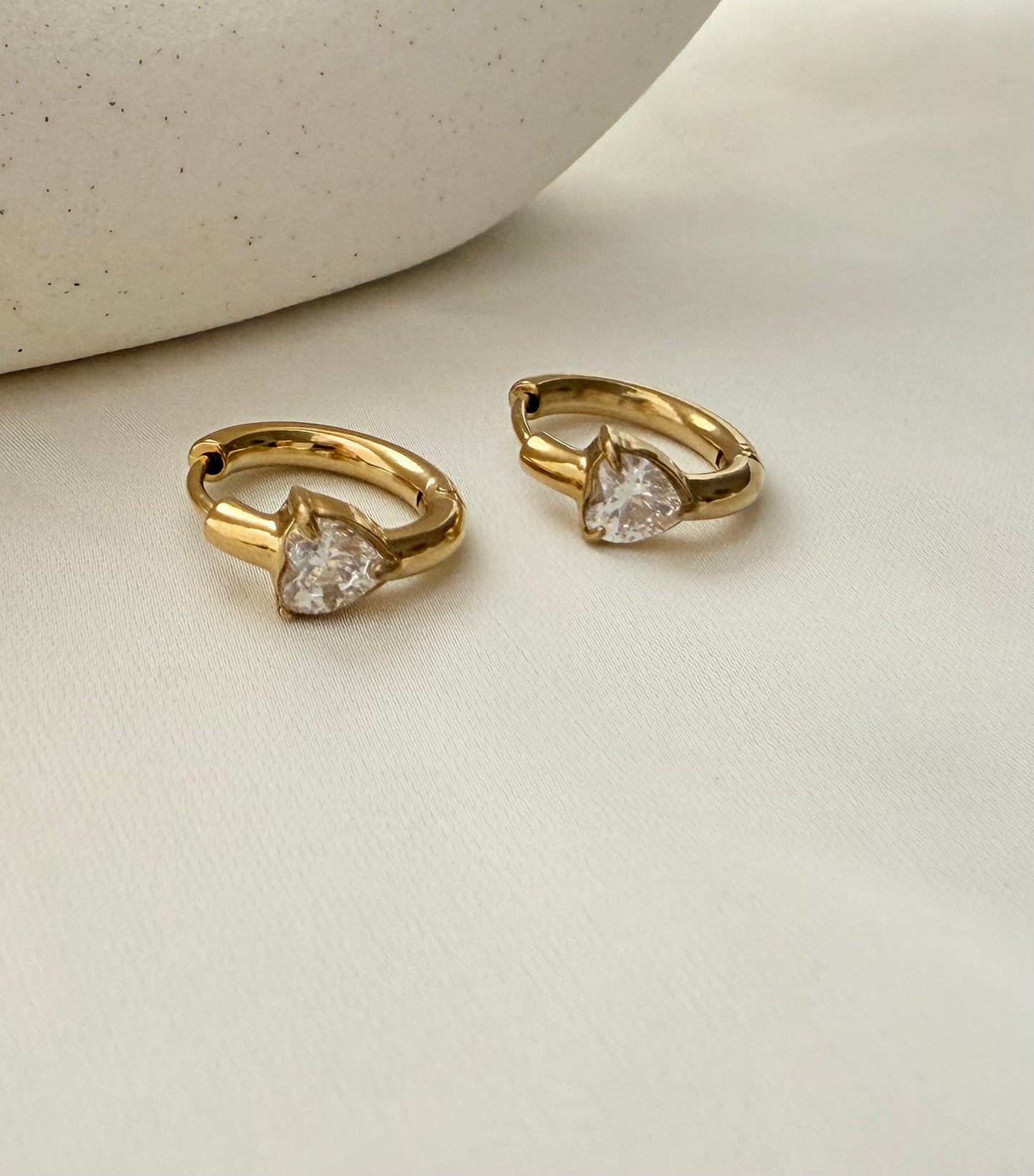 Mini Hoops punto Luce Gold