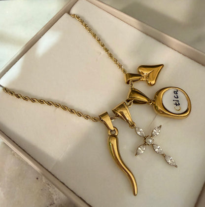 Delia Cross Gold