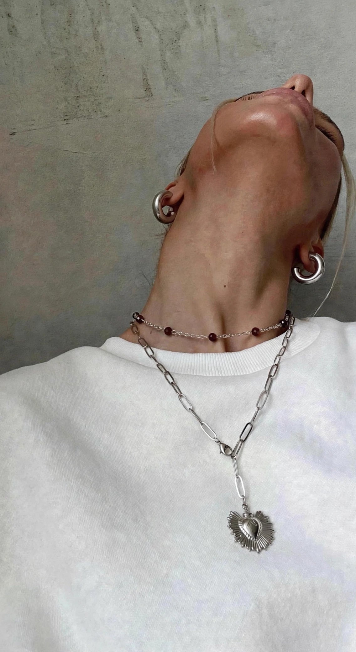 Baguette cuore sacro raggera