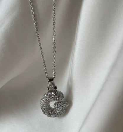 Collana Iniziale Glimmering SILVER